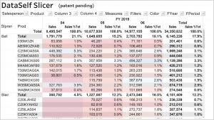 Acumatica Dashboards - DataSelf Slicer