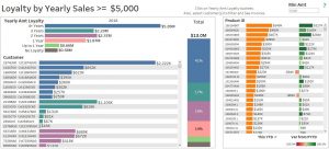 Acumatica Dashboard - Customer Loyalty