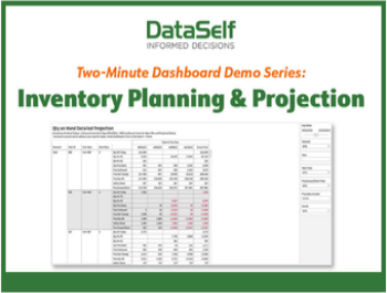 Strategic Inventory Planning and Projection Reporting