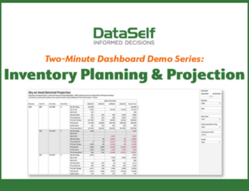 Strategic Inventory Planning and Projection Reporting
